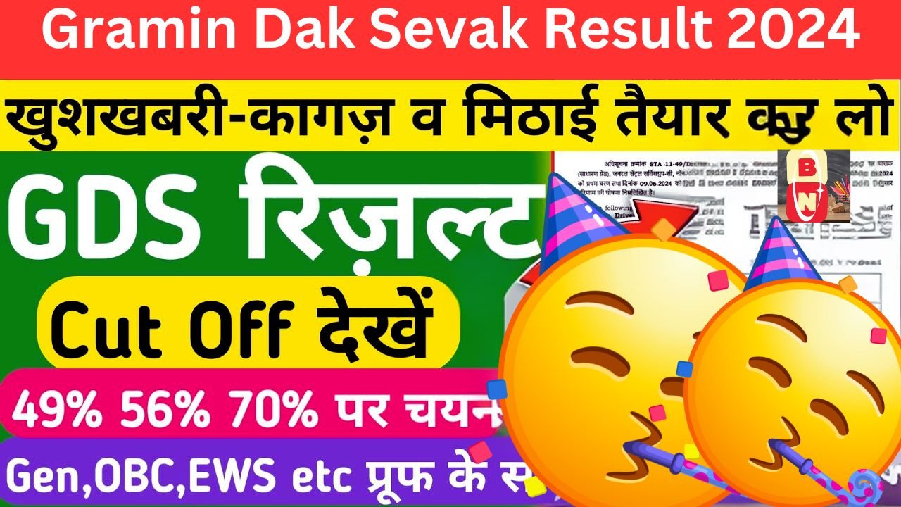 Gramin Dak Sevak Result 2024